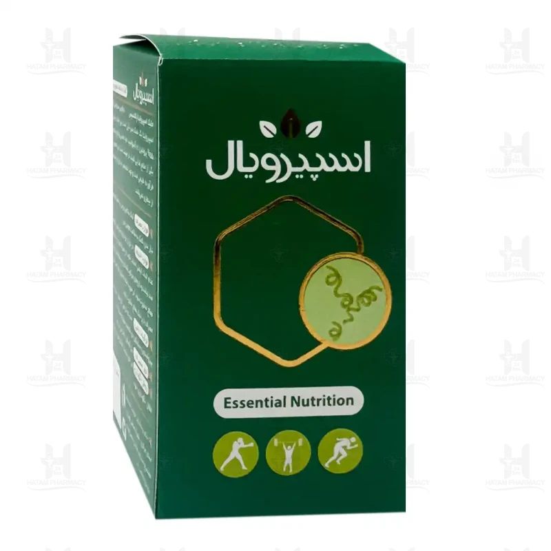 قرص جلبک اسپیرویال آرین گستر 60 عددی