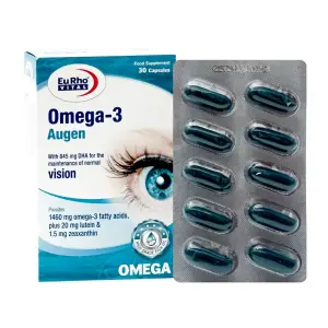 کپسول امگا 3 اوژن یوروویتال 30 عددی