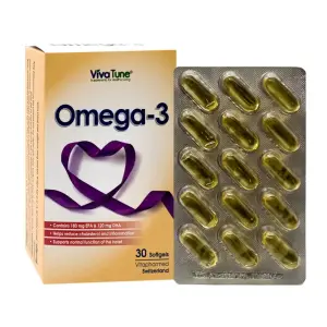 کپسول نرم ژلاتینی امگا 3 ویواتیون بسته 30 عددی