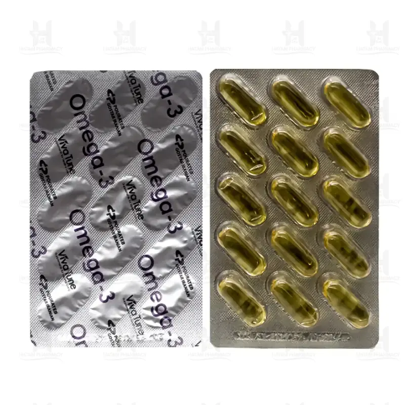 کپسول نرم ژلاتینی امگا 3 ویواتیون بسته 30 عددی