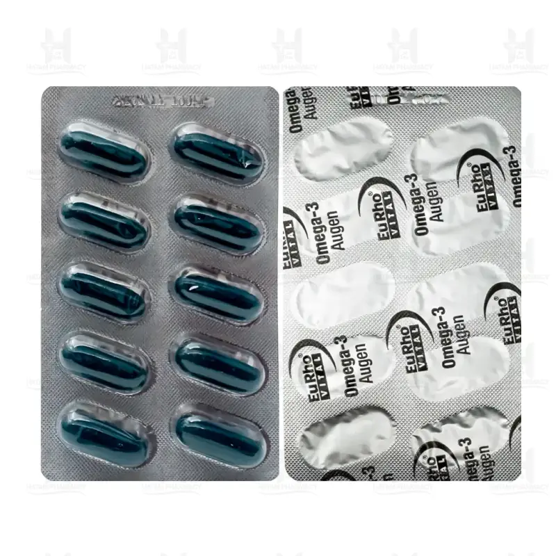 کپسول امگا 3 اوژن یوروویتال 30 عددی