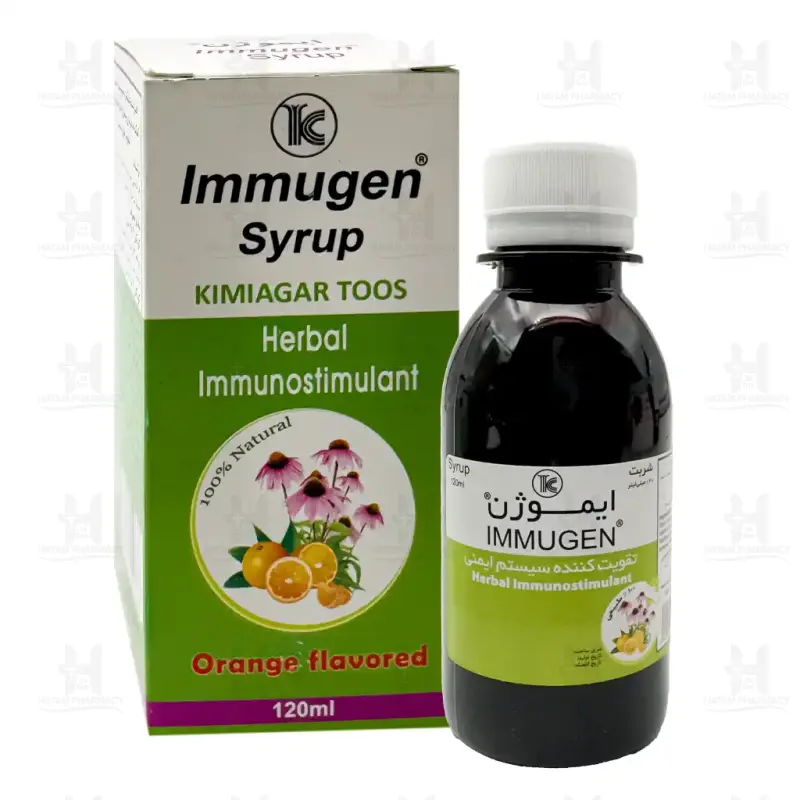 شربت ایموژن کیمیاگر طوس 120 میلی لیتر