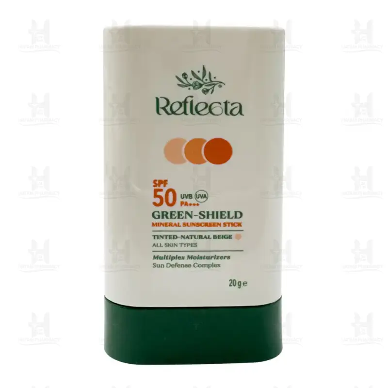 ضد آفتاب استیکی مینرال رنگی SPF50 رفلکتا 20 گرم