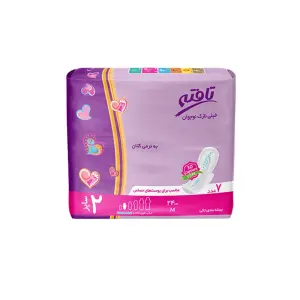 نوار بهداشتی ایرلید نوجوانان تافته کتان خیلی نازک متوسط 7 عددی