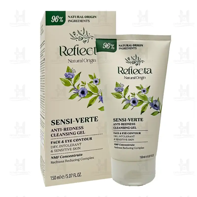 ژل شستشوی صورت پوست خشک و حساس سنسی ورته رفلکتا 150 میلی لیتر