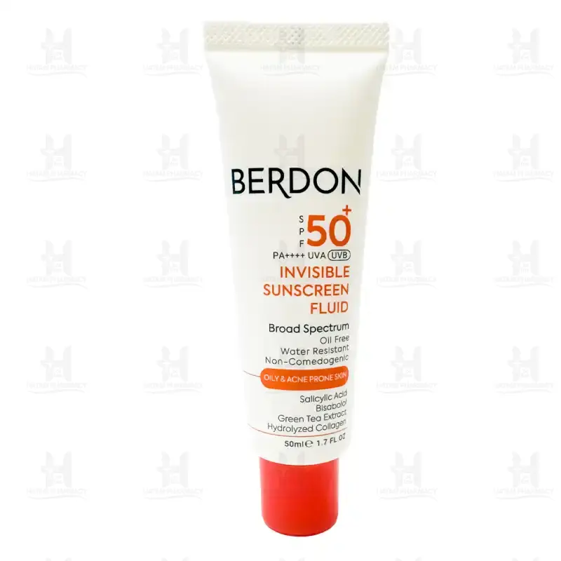 فلویید ضد آفتاب SPF50 پوست چرب بی رنگ بردون 50 میلی لیتر