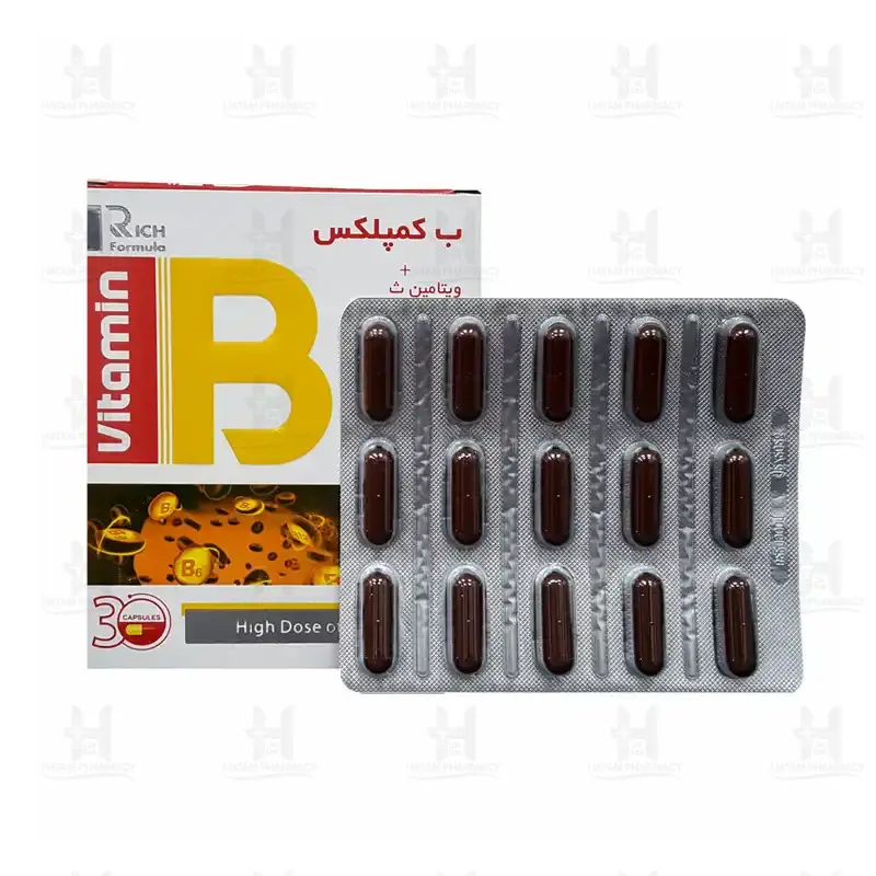 کپسول ب کمپلکس و ویتامین سی بهستان 30 عدد