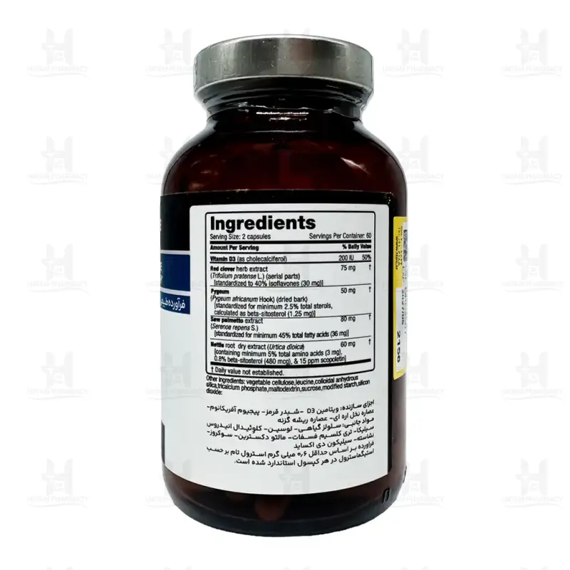 کپسول دوال اکشن پروستا سل کوالیتی اف لایف 120 عدد