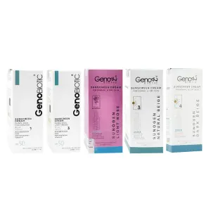 کرم ضد آفتاب پوست خشک حاوی SPF50 ژنوبایوتیک 50 میلی لیتر