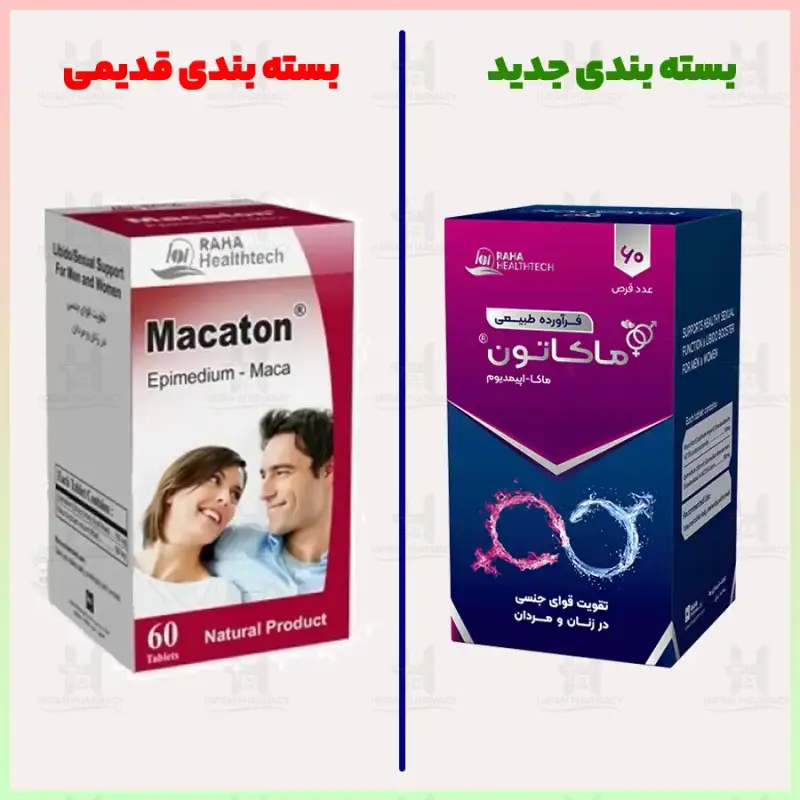 قرص ماکاتون رها 60 عددی