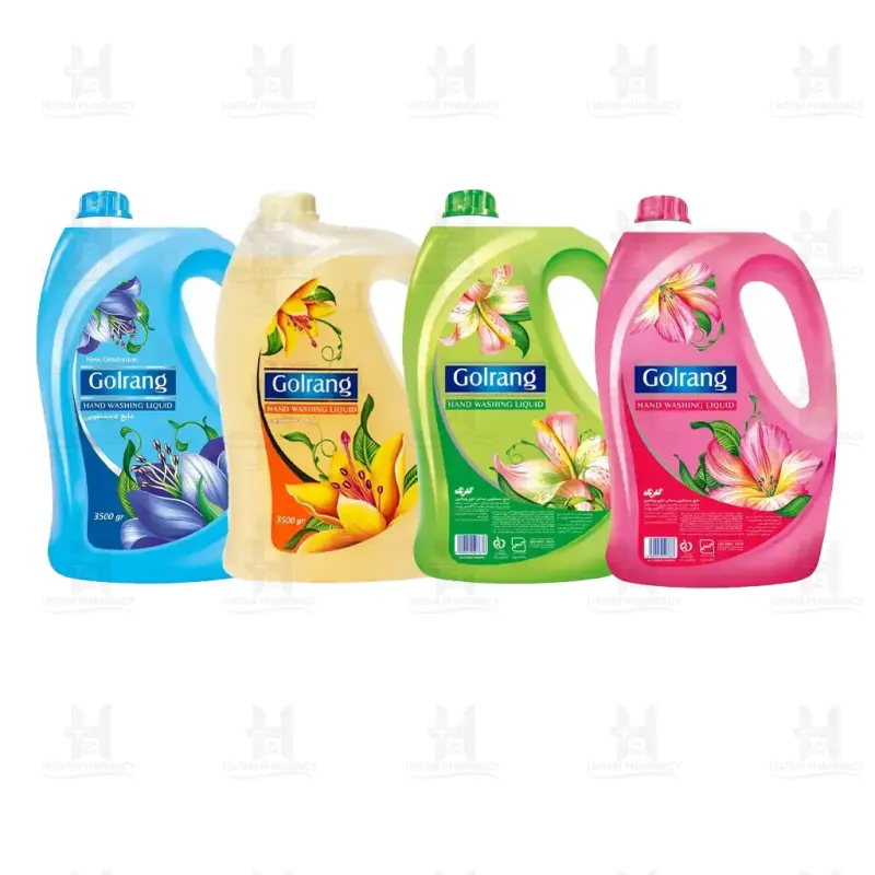 مایع دستشویی صدفی گلرنگ 3500 گرم