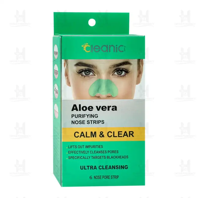 چسب بینی آلوئه ورا کلینیک کیندی بسته 6 عددی