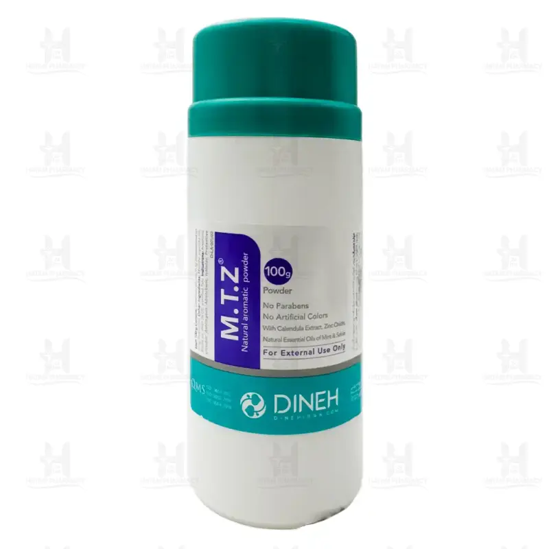 پودر ضد تعریق ام تی زد دینه 100 گرم