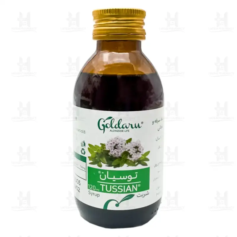 شربت سینه توسیان بزرگسال گل دارو 120 میلی لیتر
