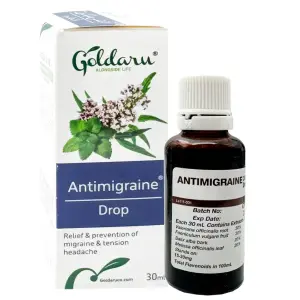 قطره آنتی میگرن گل دارو 30 میلی لیتر