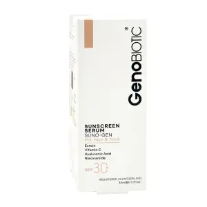 سرم ضد آفتاب SPF30 ژنوبایوتیک حجم 30 میلی لیتر