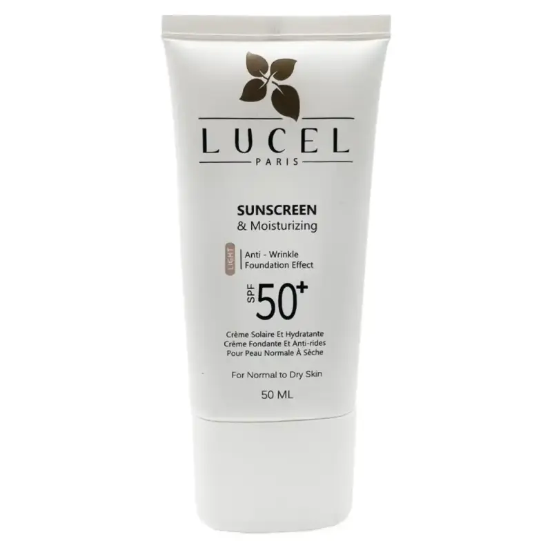 کرم ضد آفتاب پوست خشک و نرمال SPF+50 لوسل 50 میلی لیتر