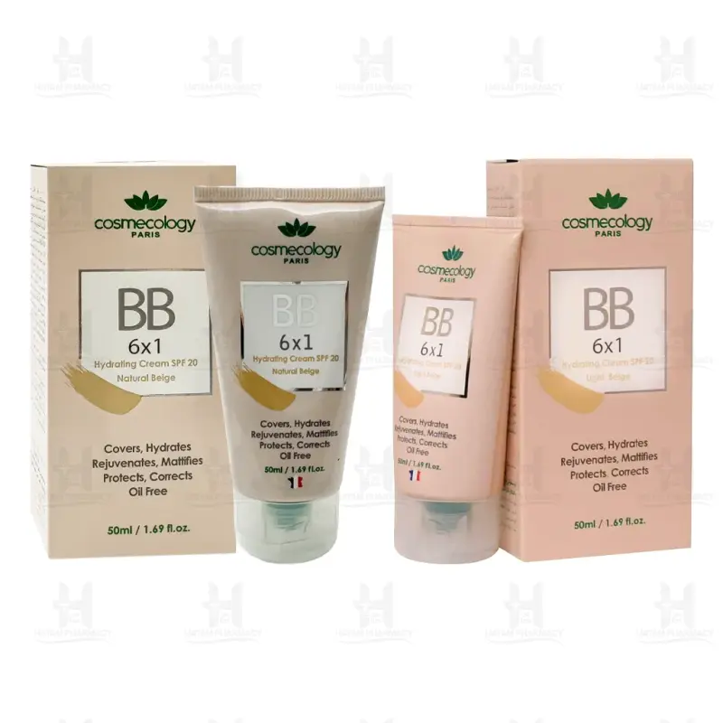 بی بی کرم 6 در 1 SPF20 کاسمکولوژی 50 میلی لیتر