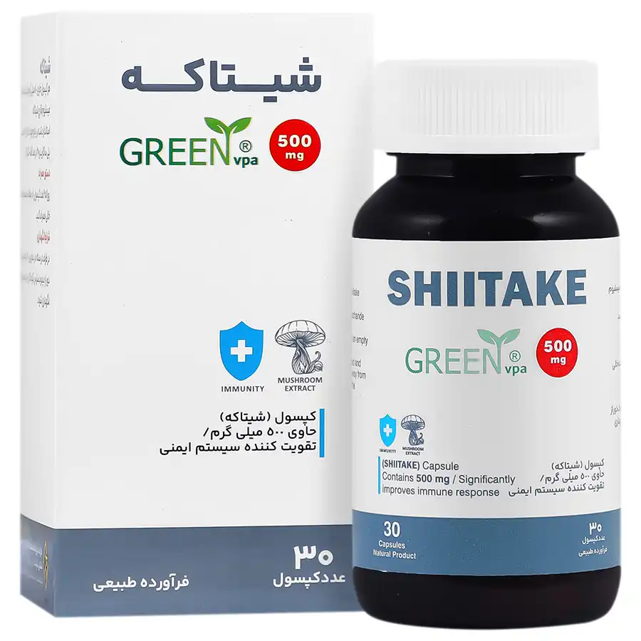 کپسول شیتاکه گرین وی پی‌ ای