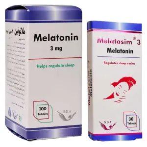 قرص ملاتونین 3 میلی گرم سیمرغ دارو عطار