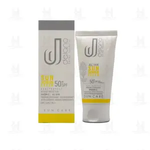کرم ضد آفتاب انواع پوست حاوی SPF50 دلانو 50 میلی لیتر
