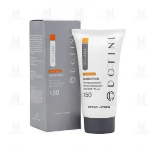 کرم ضد آفتاب فیوژن واتر دوتینی SPF50 بی‌رنگ انواع پوست 50 میلی لیتر