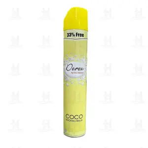 اسپری خوشبو کننده هوا با رایحه Coco درکس 400 میلی لیتر