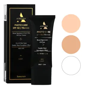 کرم ضد آفتاب اورلین SPF 50  انواع پوست 40 ميلی لیتر