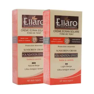کرم ضد آفتاب حاوی SPF25 انواع پوست الارو  40 میلی ‎لیتر