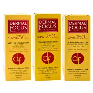 کرم ضد آفتاب پوست چرب SPF50 سانیلیا درمال فوکوس 50 میلی لیتر