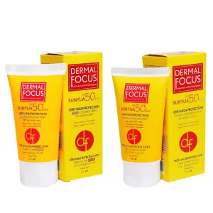 کرم ضد آفتاب پوست خشک حاوی SPF50 سانیلیا درمال فوکوس 50 میلی لیتر