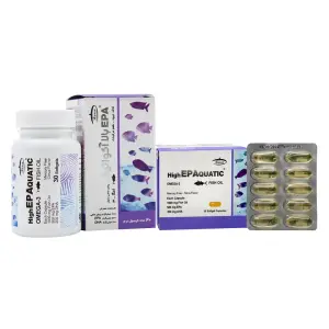 کپسول روغن ماهی حاوی EPA بالا آکواتیک کارن 30 عددی