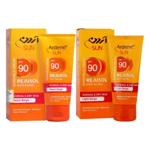ضد آفتاب رژوسول SPF90 پوست معمولی و خشک آردن 50 میلی لیتر