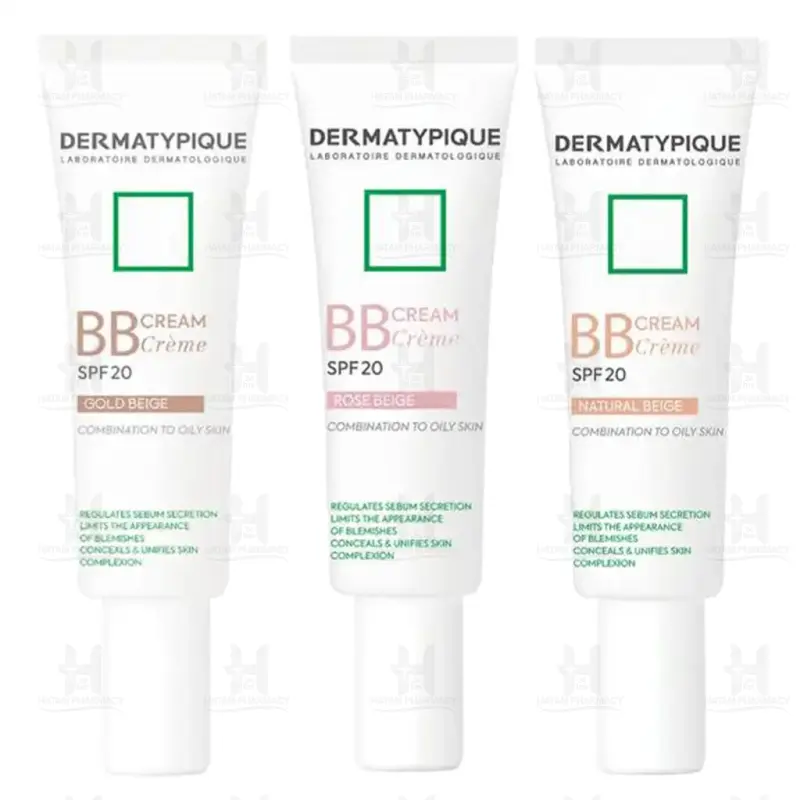 بی بی کرم حاوی SPF20 پوست چرب و مختلط درماتیپیک 30 میلی لیتر