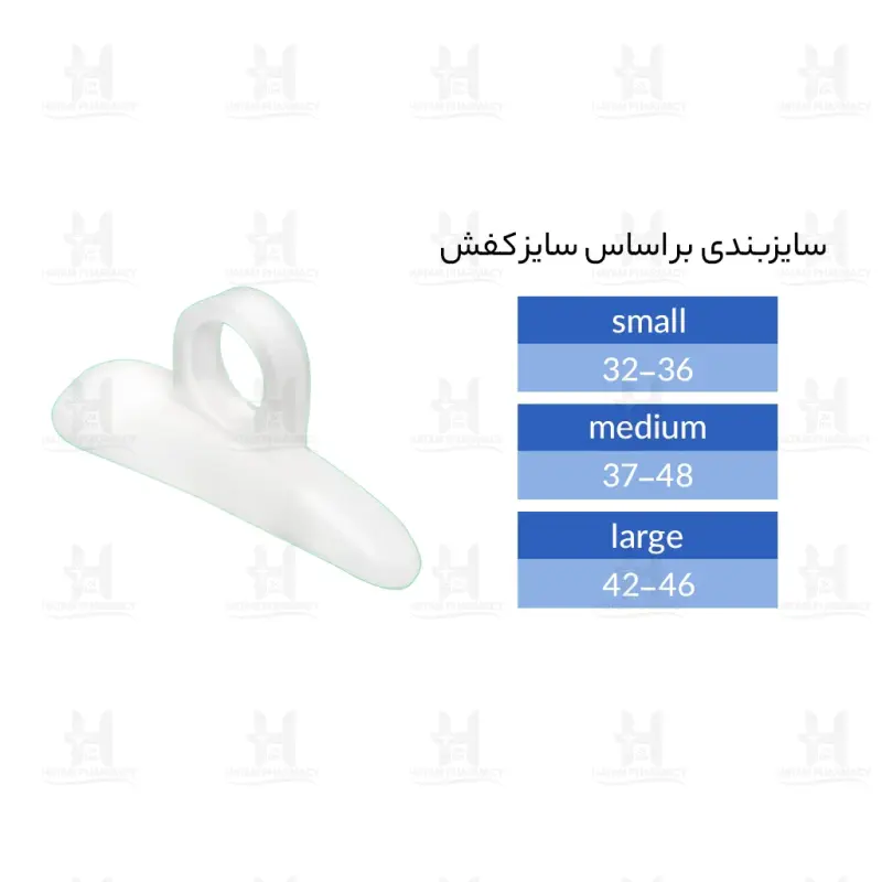 ژل زیر انگشت پا اوپو کد 6441