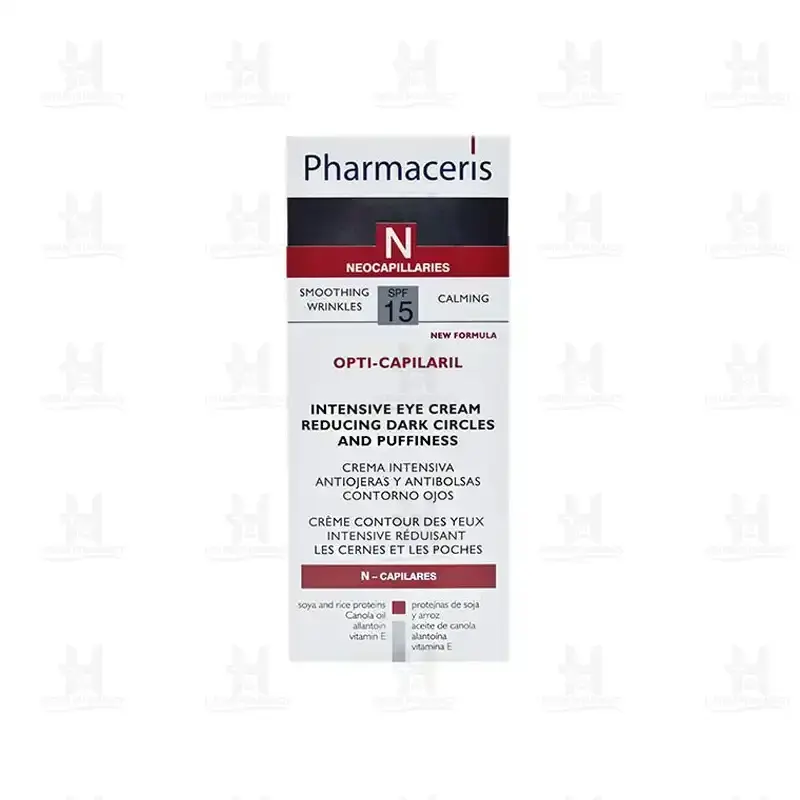 کرم دور چشم فارماسریز مدل Opti Capilaril SPF15 ضد تیرگی 15 میلی لیتر