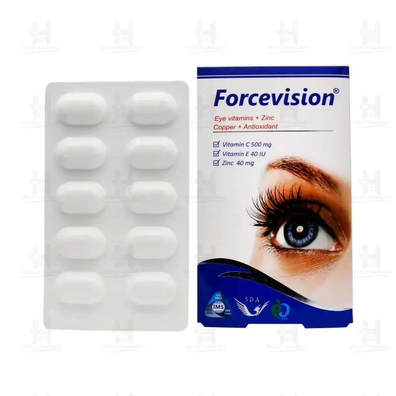 قرص فورس ویژن سیمرغ 30 عدد