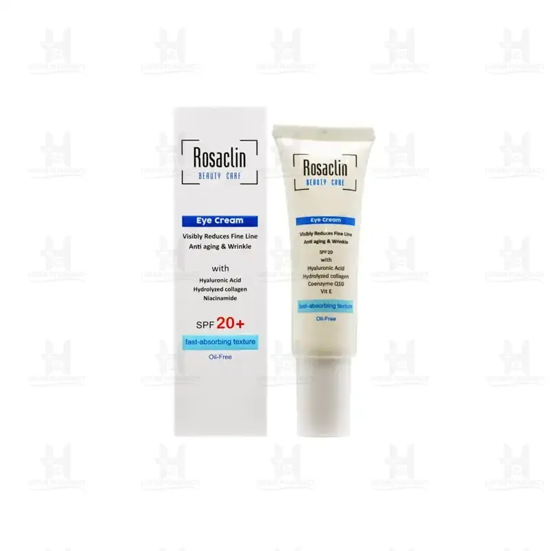 کرم دور چشم ضد چروک رزاکلین SPF20 حجم 30 میلی لیتر
