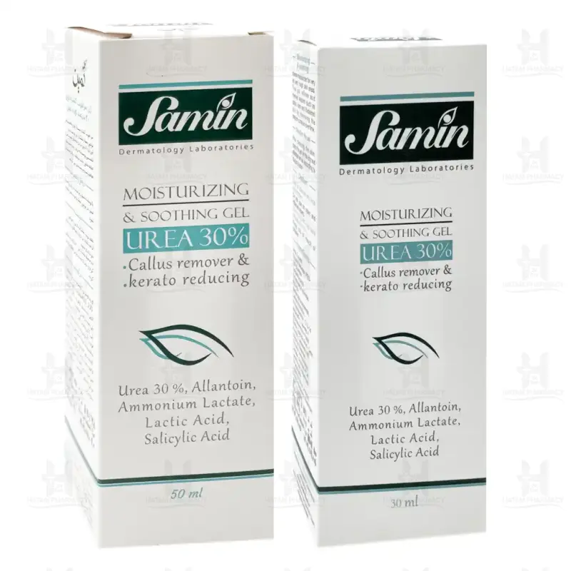 ژل مرطوب کننده قوی اوره 30 درصد ثمین