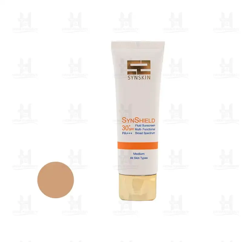 کرم ضد آفتاب فلوئید حاوی SPF30 ساین اسکین 50 میلی لیتر