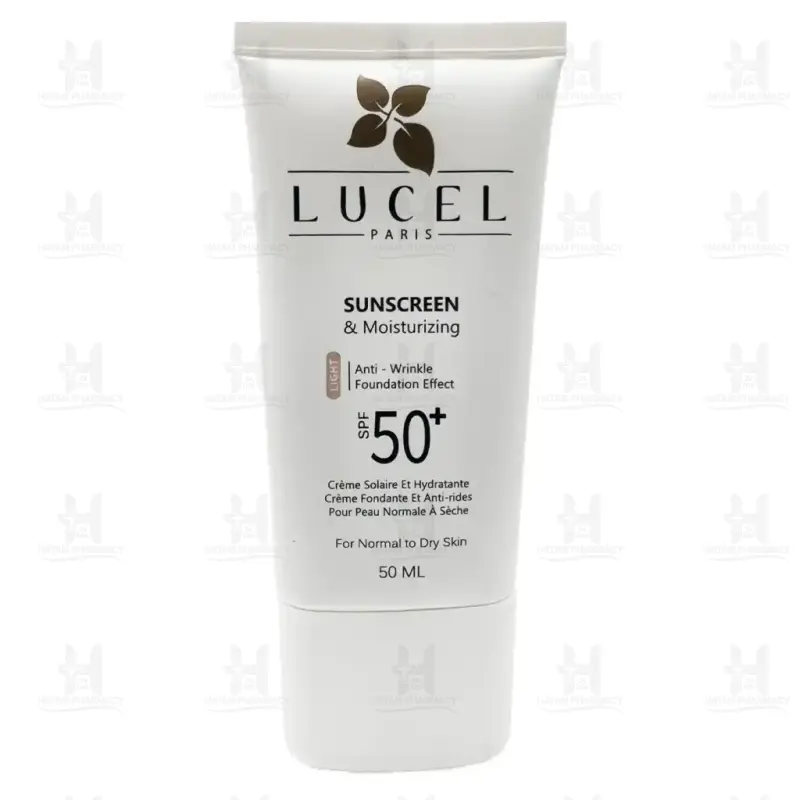 کرم ضد آفتاب پوست خشک و نرمال SPF+50 لوسل 50 میلی لیتر