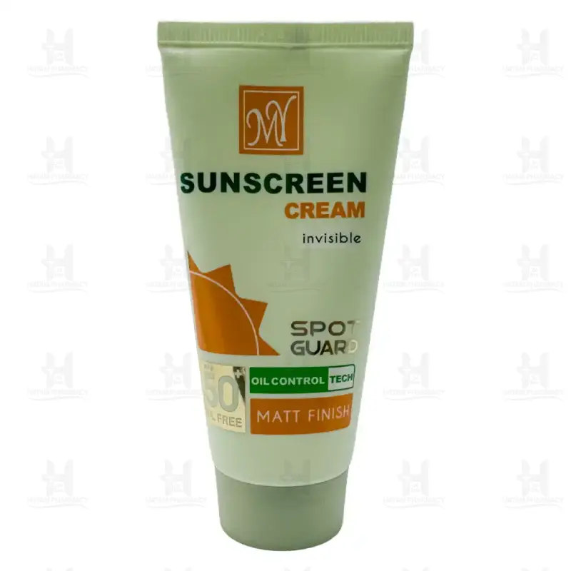 کرم ضد آفتاب فاقد چربی SPF50 اسپات گارد مای 50 میلی لیتر