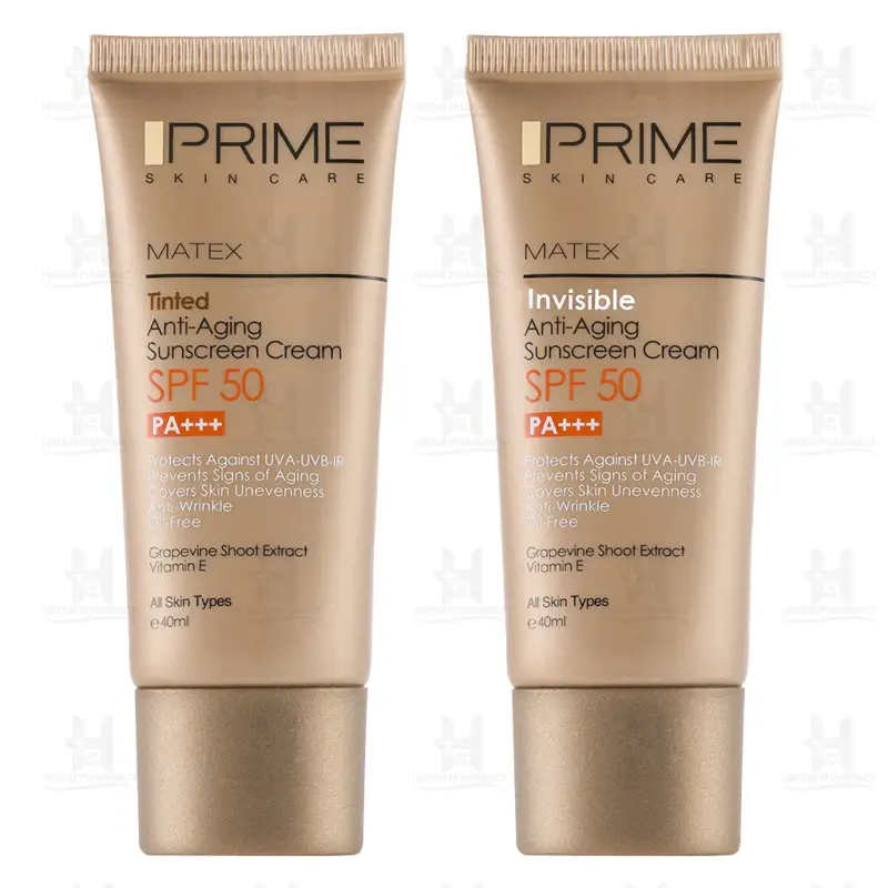 کرم ضد آفتاب جوانساز حاوی SPF50 پریم 40 میلی لیتر