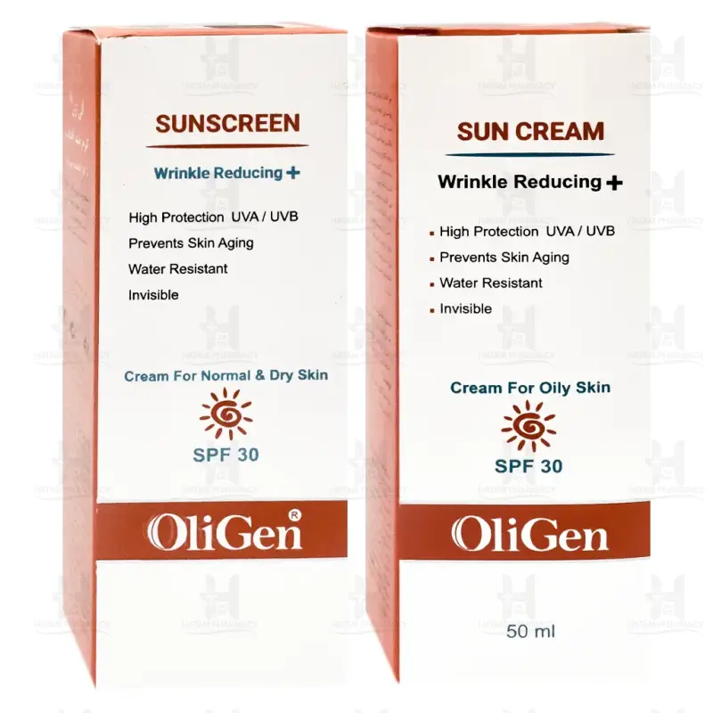 کرم ضدآفتاب بی رنگ SPF30 الی ژن 50 میلی لیتر
