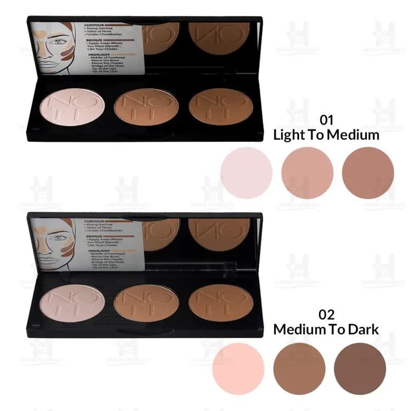 پالت  کانتور  پرفکتينگ پودري  نوت