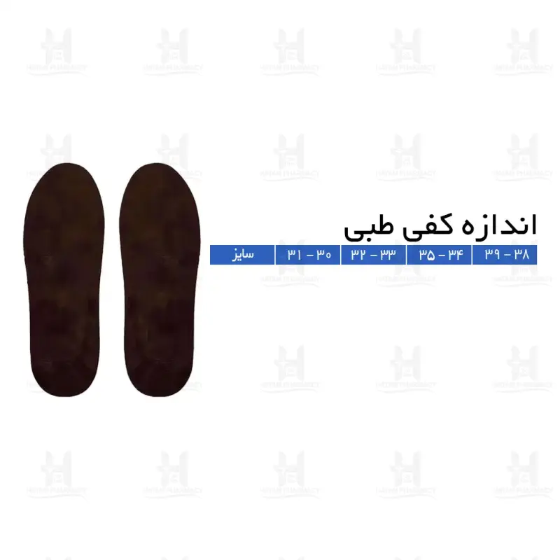 کفی طبی پلی یورتان طب و صنعت کد 20300