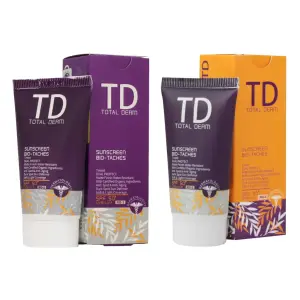 کرم ضد آفتاب ضد لک حاوی SPF50 توتال درم 50 میلی لیتر