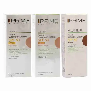کرم ضد آفتاب پوست چرب حاوی SPF60 پریم 40 میلی لیتر