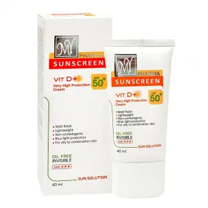 کرم ضد آفتاب سان سلوشن spf50 رنگی پوست چرب مای فارما 40 میلی لیتر