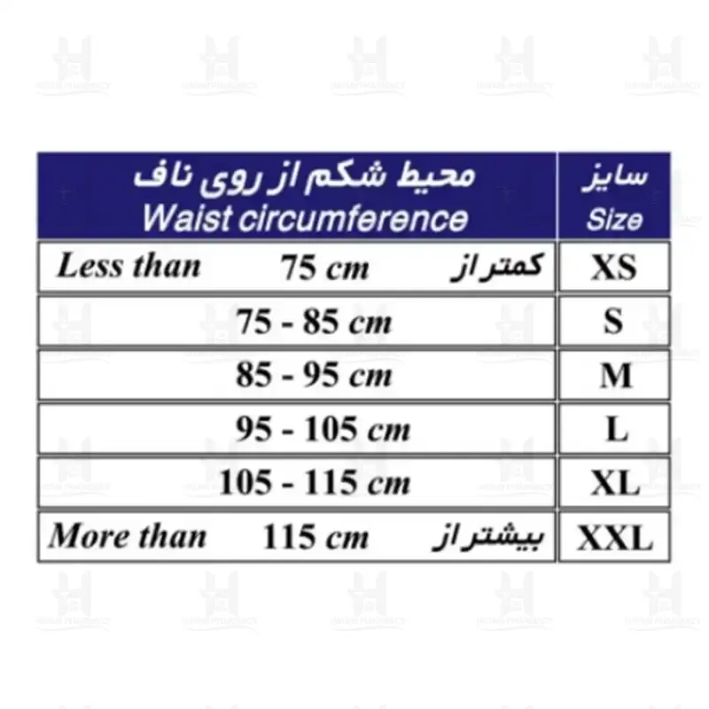 شکم بند کلستومی طبی 64100 طب و صنعت